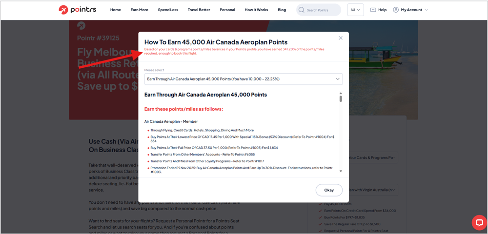 Earn More Points/Miles with Pointrs