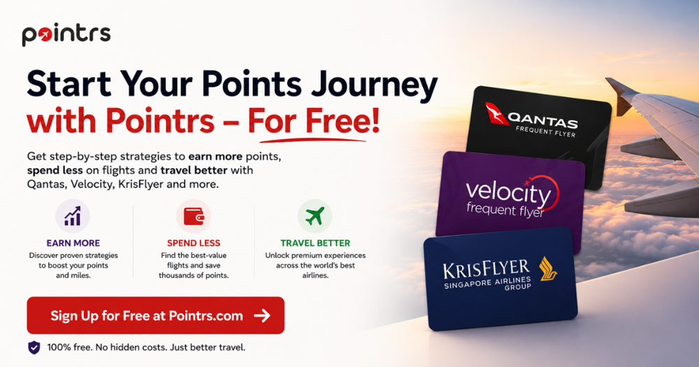 Sign up with Pointrs for FREE