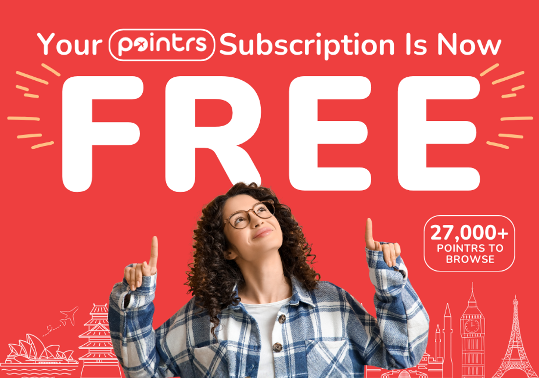 Pointrs Free Subscription