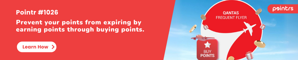 prevent qantas frequent flyer points from expiring