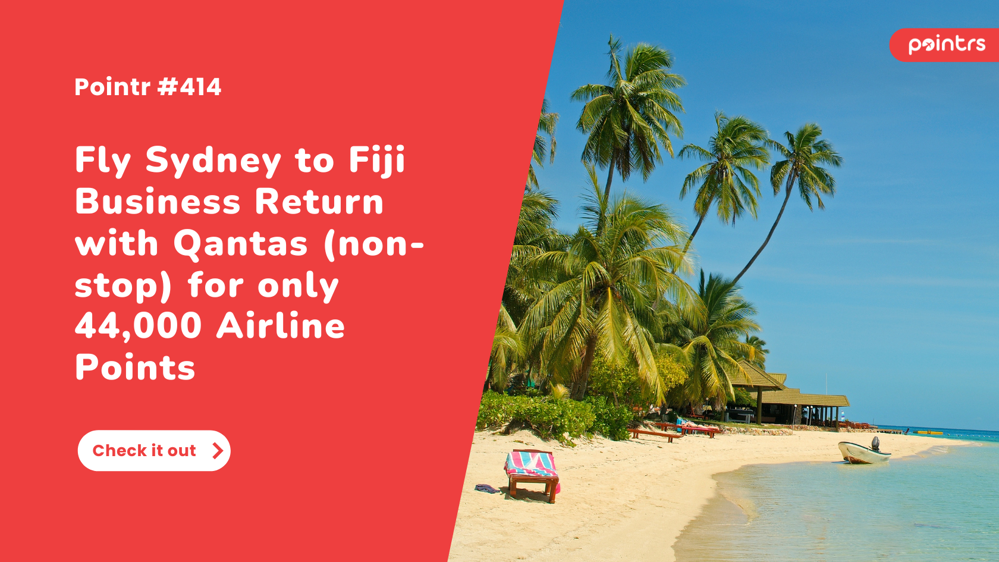 Fly Sydney to Fiji