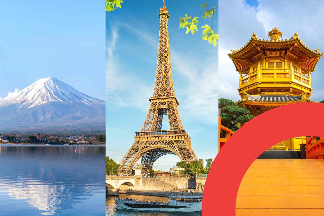 NY To Paris, Tokyo, HK