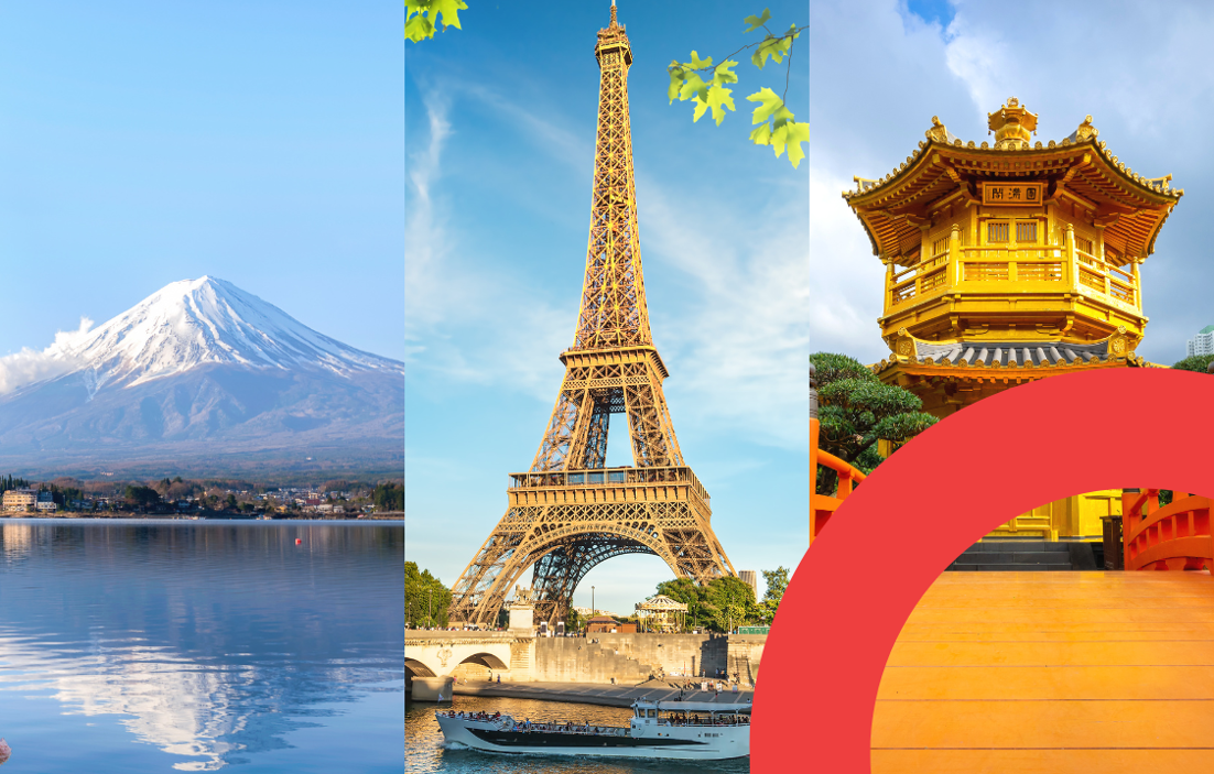 NY To Paris, Tokyo, HK
