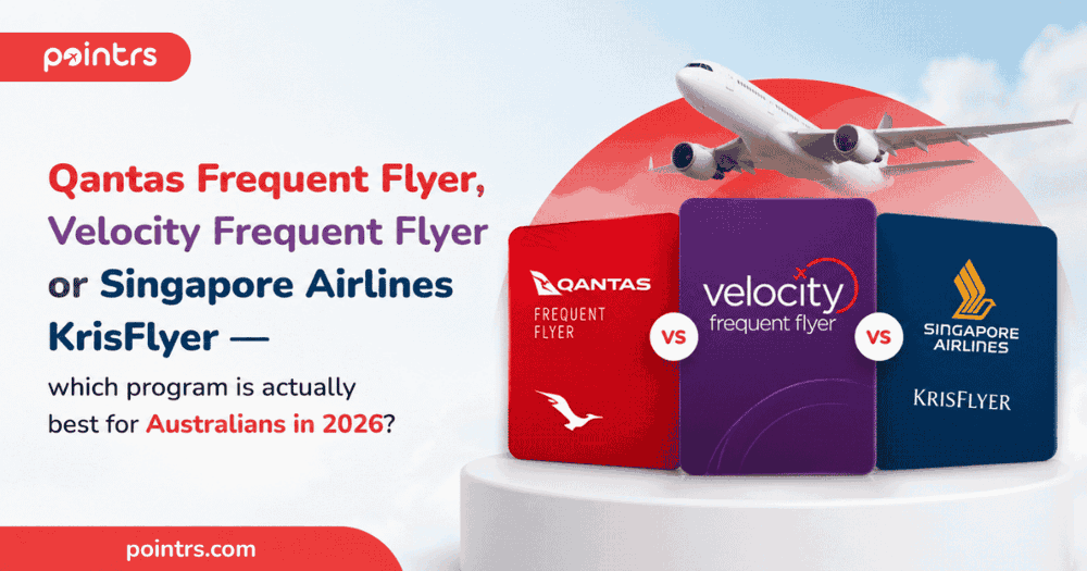 Qantas Frequent Flyer, Velocity Frequent Flyer or Singapore Airlines KrisFlyer — which program is actually best for Australians in 2026