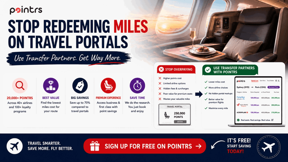 Save more with POINTRS rewards