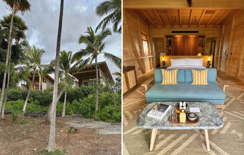 The Tree Top King Hale Room at Kona Village, A Rosewood Resort