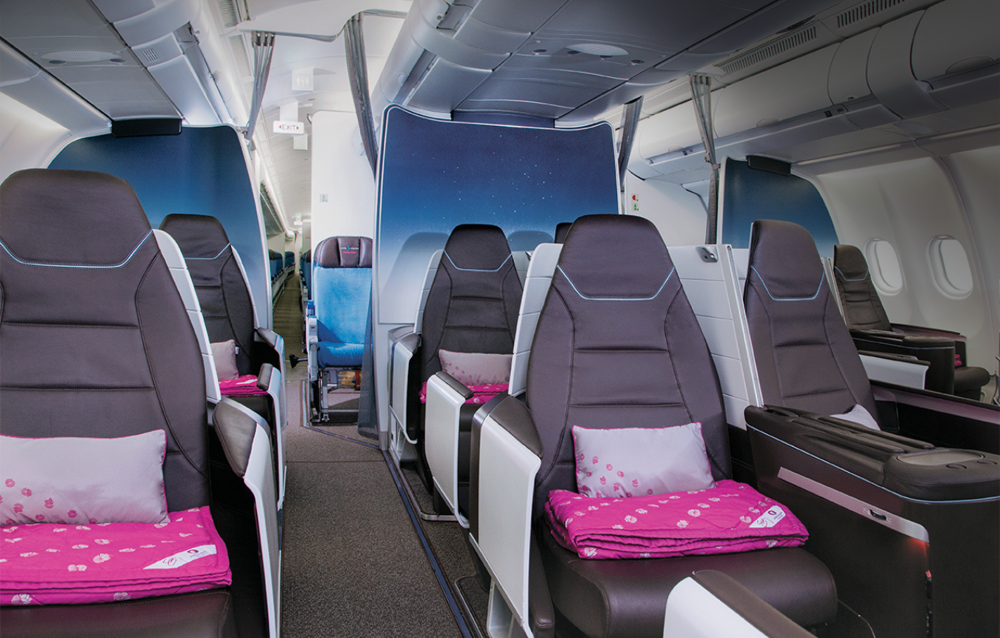 Hawaiian Airlines Business Class Flight