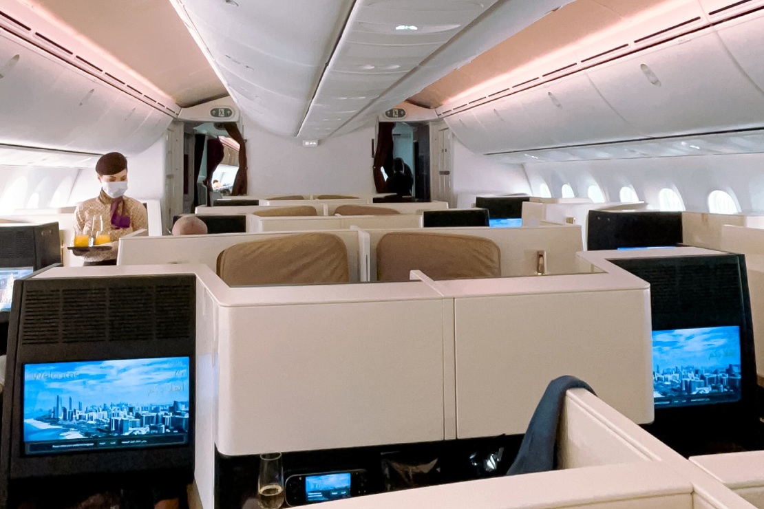 Etihad Airways Business Class